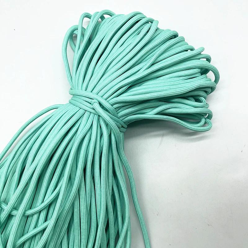 5 ярдов 5 мм плетеный подвесной шнур для DIY, ручная работа, вставляемый кулон, веревка для зонта, DIY браслет, изготовление ювелирных изделий