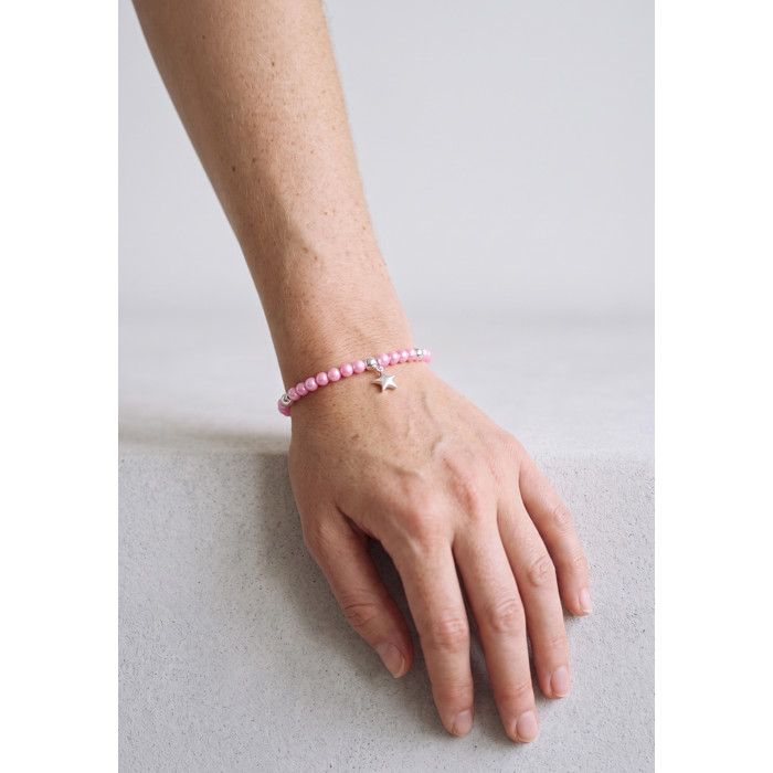 Bracelet - Pearls & Colors - My Star - Perles d'Eau Douce 5-6 mm - Argent 925 - Élastiqué