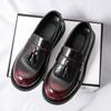 Men Casual Shoes Fashion Business Slip-On Moccasins Loafers High-Quality Men Leather Wedding Shoes Party Fashion Tassel Loafers