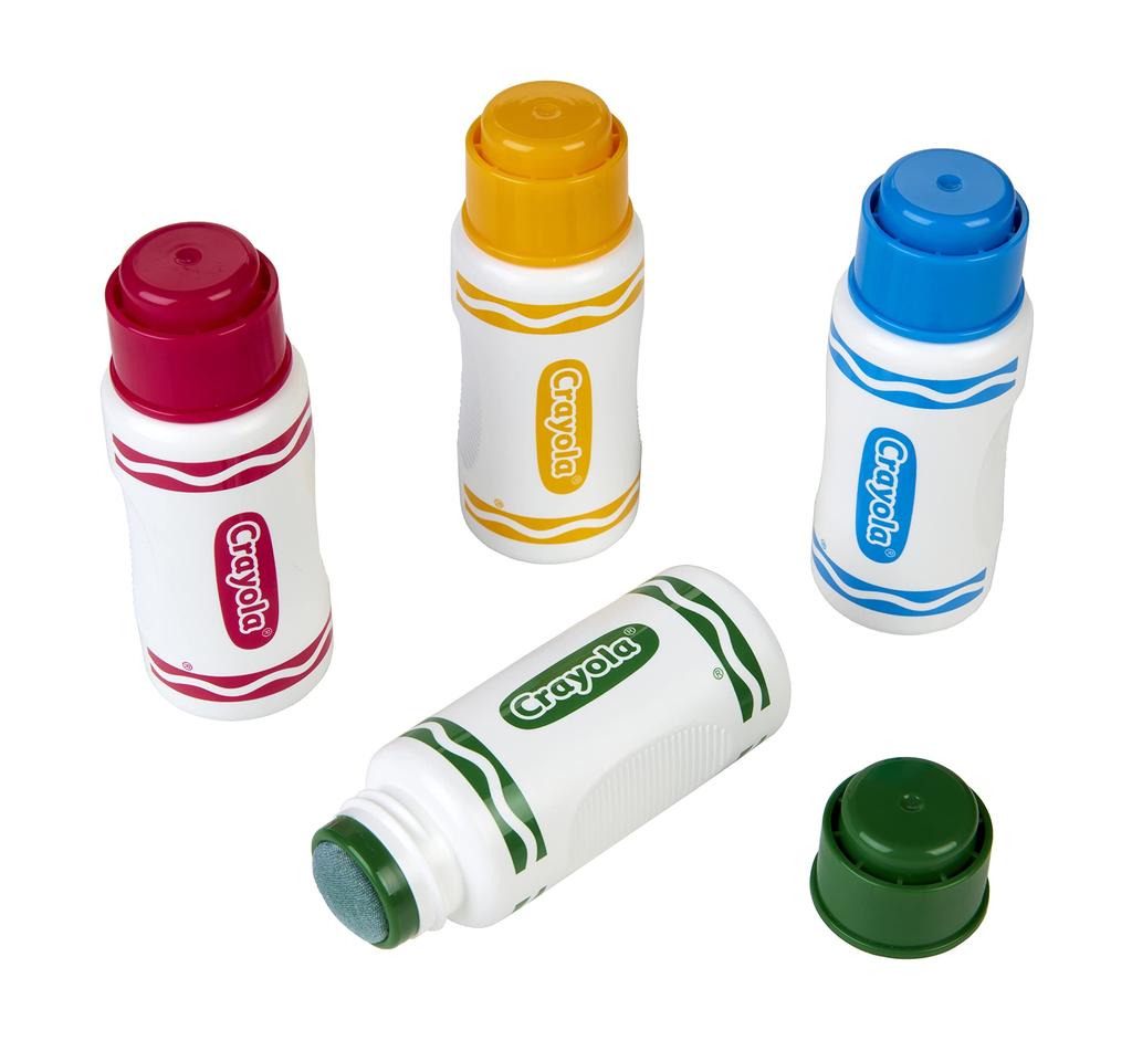 Маркер Crayola со съемными точками, набор для творчества, 4 цвета с 30 листами для творчества 811494 Подлинный продукт