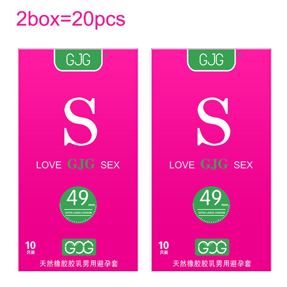 Ультратонкий маленький презерватив 49 мм, безопасный секс, супер гладкий прозрачный презерватив из натурального латекса, секс-продукт для взрослых