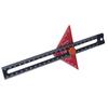 Adjustable Triangle Ruler for Woodworking Multi Angle Measuring Tool with Precision Markings
