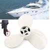 Propeller For Marine Boat Motor 55mm Aluminum Alloy Replacement Useful