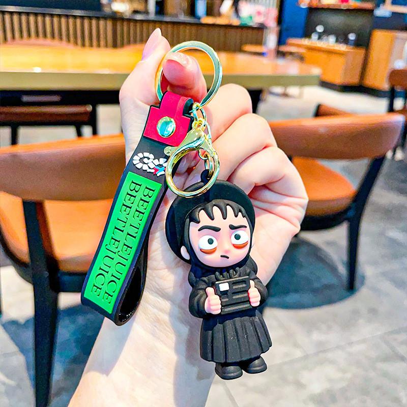 Charming Cartoon Bubble Mart Keychain Unique Gift For Halloween And Special Occasions