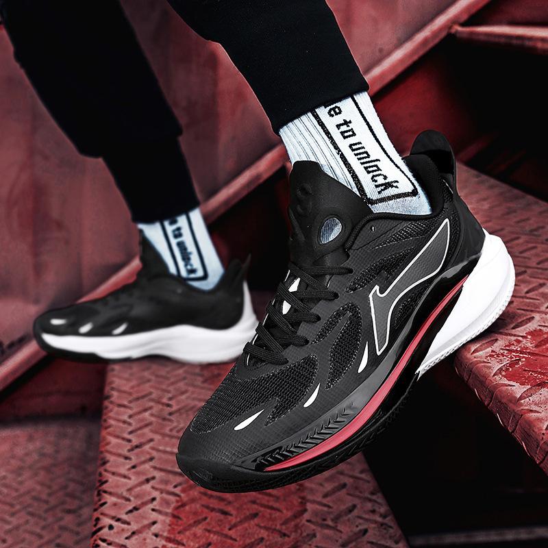 Баскетбольные кроссовки Sonic 12 Мужская обувь 2025 Профессиональные практичные кроссовки Детские кроссовки со звуком трения Студенческие Детские Женские
