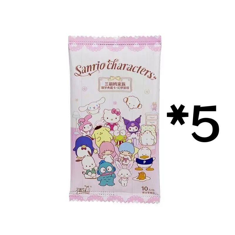 Новая Семейная Карточка Sanrio Милые Мечты Несколько Серий Куроми Мелоди Коллекционные Карточки