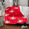 Teletubbies Theme Printed Blanket - Perfect for Couch, Bed, Travel & Outdoor Use | Machine Washable, Cozy & Durable.