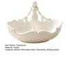 Jewelry Tray, Decorative Trinket Dish, Desktop Jewelry Organizer, Female Figure Storage Tray for Rings Earrings Necklaces Hairpins Makeup Brushes