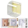 86 Type Socket Waterproof Box Plastic Electrical Outlet Cover Splashes Guard Box Cover for Bathroom Kitchen Balcony