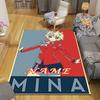 Custom 1Pc Anime Character Poster Rug Office Carpet Indoor Outdoor Entrance Doormat Nonslip Soft And Comfortable Living Room D2915114