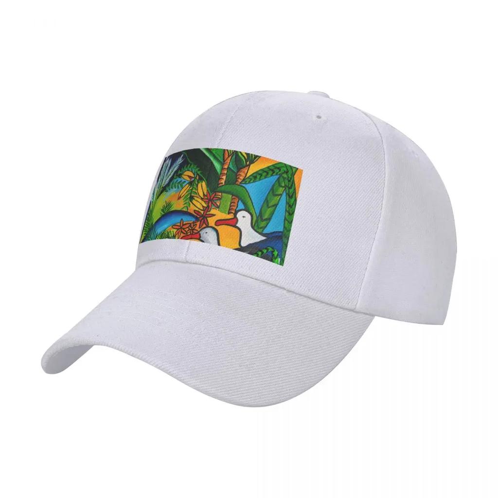 Native New Zealand in its vibrant glory Baseball Cap sun hat Christmas Hat Unisex Womens