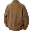 Corduroy Single-breasted Casual Sports Trend Pocket Jacket Men's Lapel Long-sleeved Shirt