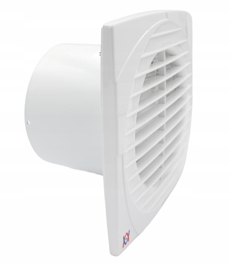 Axial Exhaust Fan 100 Diameter With Timer Simple Efficient 95 M3/H
