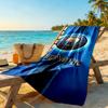 Manchester City Customize Your Name Beach Towel Quick-Dry Soft Microfiber Portable for SwimmingBeachCamping Travel Beach AccessoriesGym