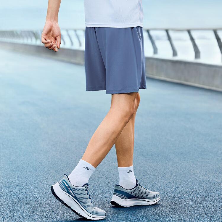 Skechers Однотонные дышащие удобные повседневные шорты мужские низ P226M023-05YL