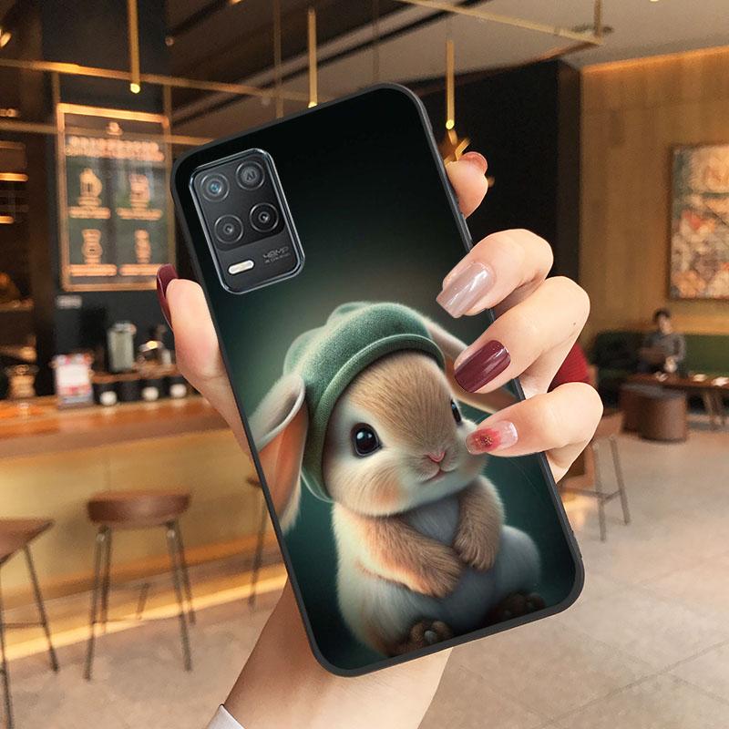 Rabbit Bunny Animal Phone Case For iPhone Samsung Galaxy Redmi Xiaomi Oppo OnePlus Note S A 7 8 9 10 11 12 13 14 20 21 22 23 53 54 Pro Max Plus Ultra