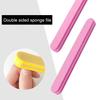 Remove Nail Glue Lightweight Great Washable Dual Side Fingernail Files Emery Boards Fingernail File