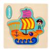 Animal 3D Wooden Puzzle Traffic Jigsaw Toys 3D Animal Jigsaw Cute   Baby Montessori Toys