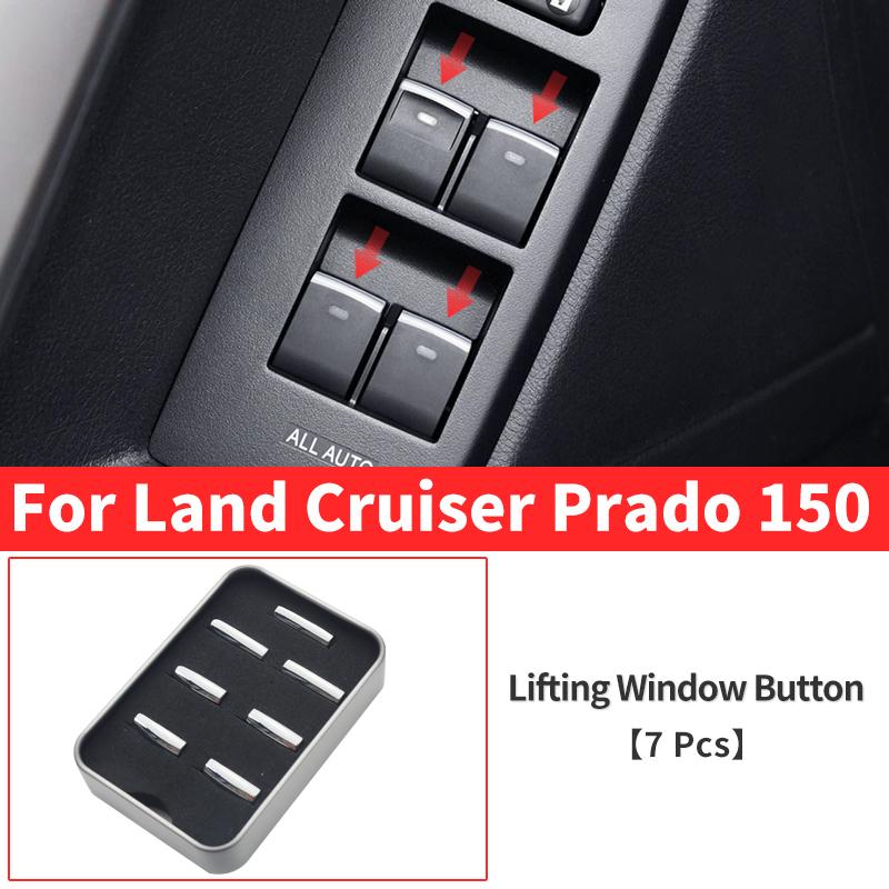 Для Toyota Land Cruiser Prado 150 LC150 FJ150 2010- Декоративные Аксессуары Модификация Кнопки Стеклоподъемника
