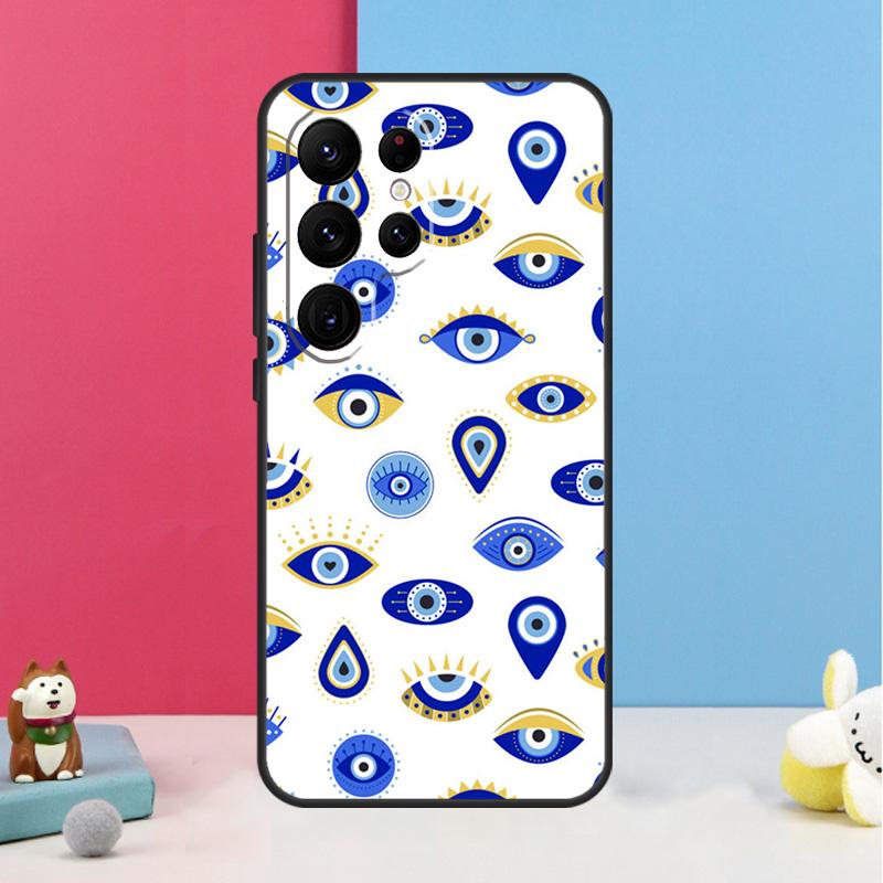Чехол «Сглаз» для Samsung Galaxy S23 S24 Ultra S20 S21 FE Note 10 20 Ultra S8 S9 S10 S22 Plus