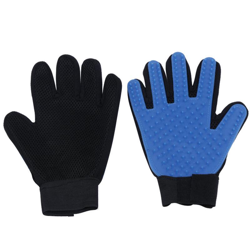 Pet Grooming Glove: Deshedding Comb for Cats and Dogs, Hair Removal Brush for Loose Fur