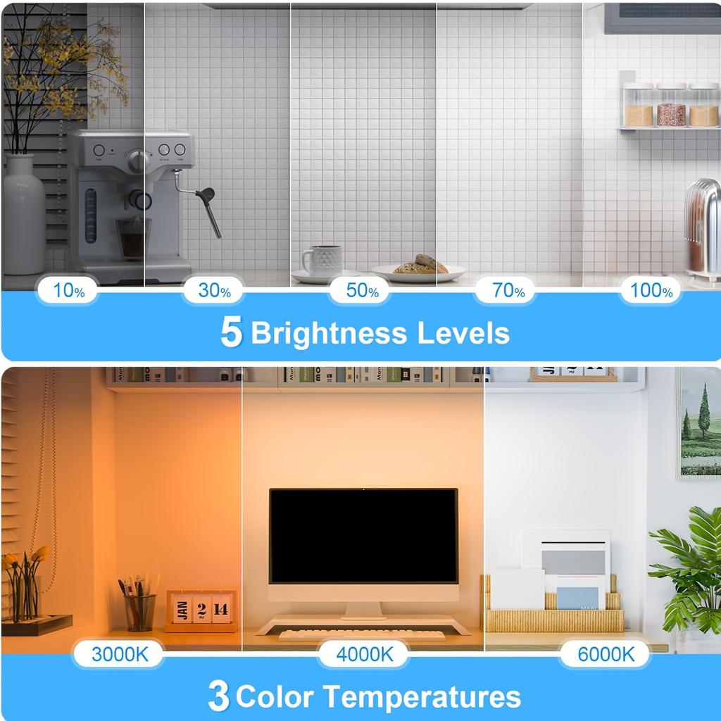 Индукционный светодиодный светильник с USB-зарядкой, магнитный светильник для шкафа, подходит для кухни, гардероба, прихожей, спальни, освещения шкафа, датчик движения