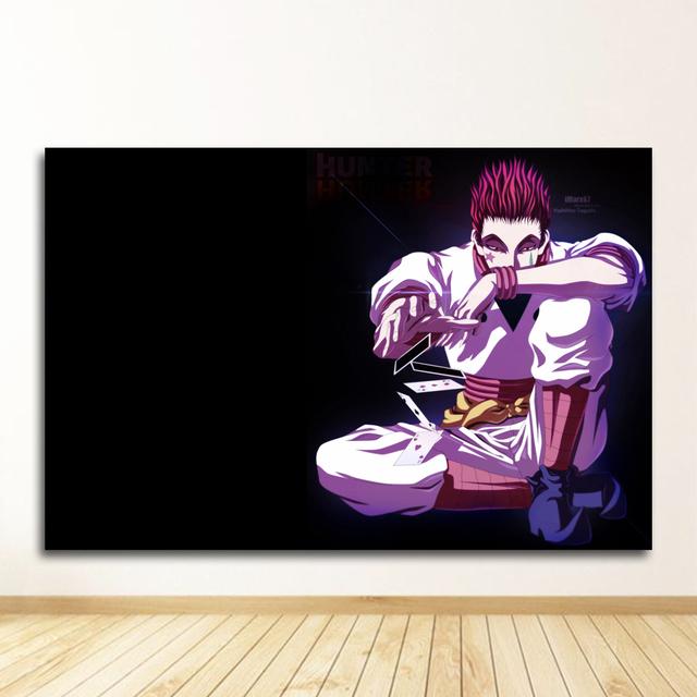Аниме искусство настенная живопись Hunter X Hunter Хисока Моро плакат холст