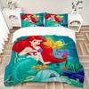 Underwater Mermaid Adventure Print 3Pcs Bedding Setduvet Cover With 2 Bedropillowcase Home Birthday Gift