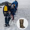 1 пара наружных гетр для ног, регулируемые водонепроницаемые, для мужчин и женщин, для походов, скалолазания, катания на лыжах, охоты, защиты от змей, зимних ботинок, гетры для защиты ног
