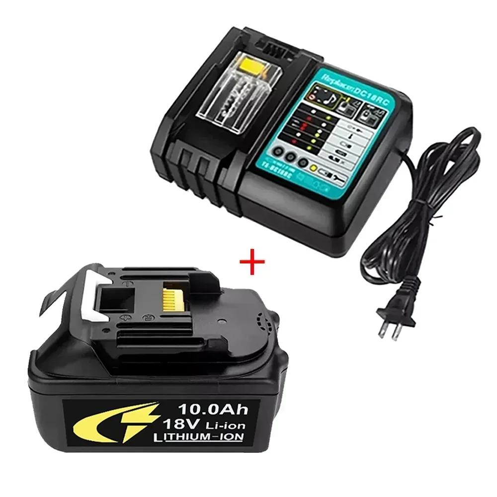 Upgraded for Makita 18V 10000mAh Battery BL1830 BL1830B BL1840 BL1850 BL1850B BL1860B BL1815 Replacement Lithium Battery