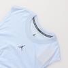 Jordan Спортивный однотонный жилет без рукавов с круглым вырезом Dri-FIT, повседневный, быстросохнущий, мужской, цвет Stone-Blue FN5857441