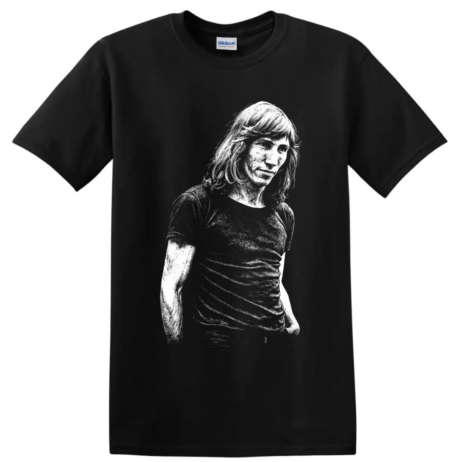 Roger Waters Portrait T Shirt British Rock Music Singer Guitarist Fan Tee Legend