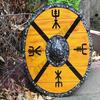 Royal Handicraft Battle Ready Viking Ivor Shield Handcrafted Decoration 60.96 Cm Medieval Handmade Thing Gifts