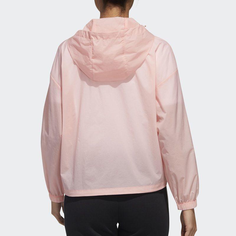adidas Куртки Женские Розовые С капюшоном Умеренные Другое GL5631