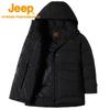 Jeep JF8614 Легкая пуховая куртка средней длины
