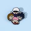 Jujutsu Kaisen Anime Lapel Pins Backpack Jeans Enamel Brooch Pin Women Fashion Accessories Gifts