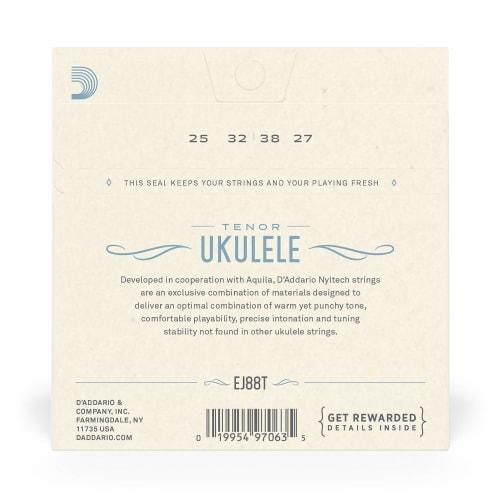 D'Addario EJ88T Nyltech Tenor Ukulele Strings (Co-developed with Aquira)