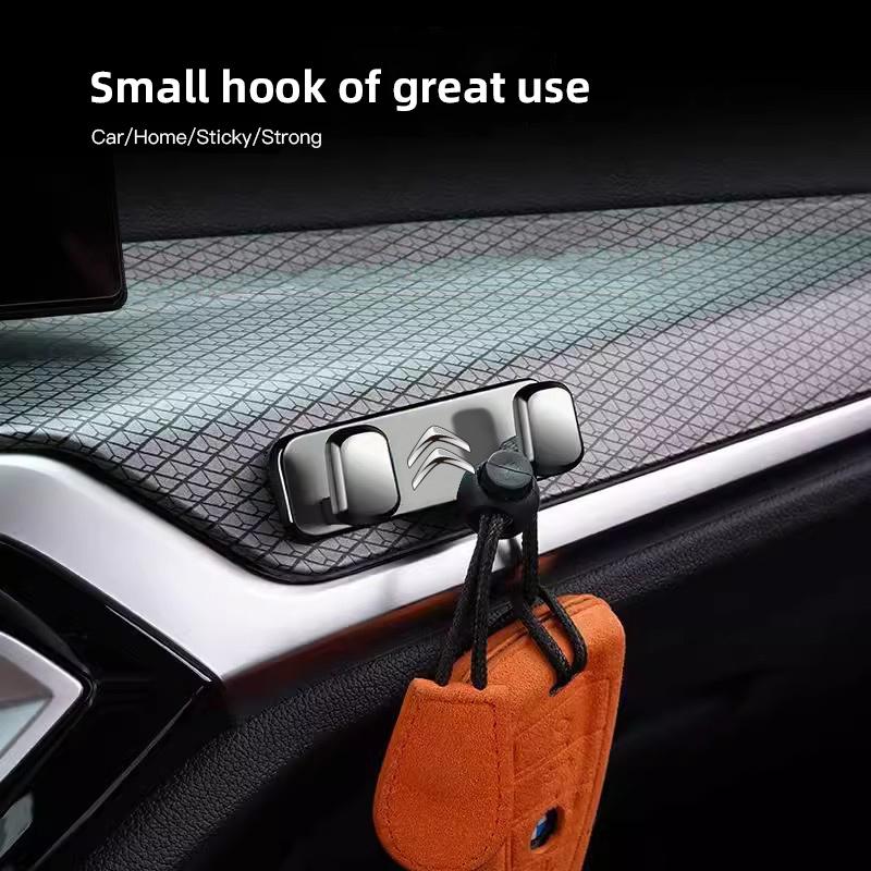 Mini Metal Hook Car Interior Storage Bracket For Citroen Celysee C6 C3 C5 C1 C2 C4 Aircross Picasso Cactus Berlingo Saxo Grand AO0