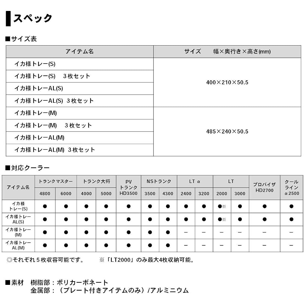 Daiwa Ikasama Tray M Fishing Accessory Durable Lightweight Design
