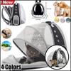 2021 New Breathable Expandable Cat Carrier Backpack Portable Pet Puppy Hiking Traveling Outdoor Backpack Transporter Conveyor Cats Bag