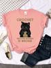 Crochet Because Murder Is Wrong Printing Female Tshirts Unisexga Summer Tshirt Summer Slim Tees Shirts Sports Slim Unisex T Shirts