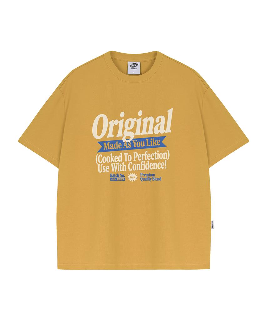 WILDROCK [Set] Wild Graphic Cool Cotton Oversized Short Sleeve T-Shirt Part02_4 Style