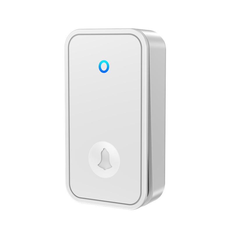 Smart Wireless Self-Powered Doorbell Switch for Home - Long Range, Two-to-One Ding-Dong Caller for the Elderly