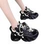 2024 High-quality Thick Soled Height Increasing Versatile Women's Shoes for Campus Style Student Casual Sports Shoes Sneakers
