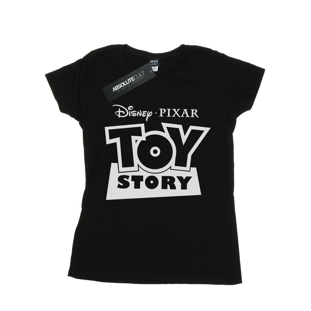 Disney Womens/Ladies Toy Story Logo Outline Cotton T-Shirt