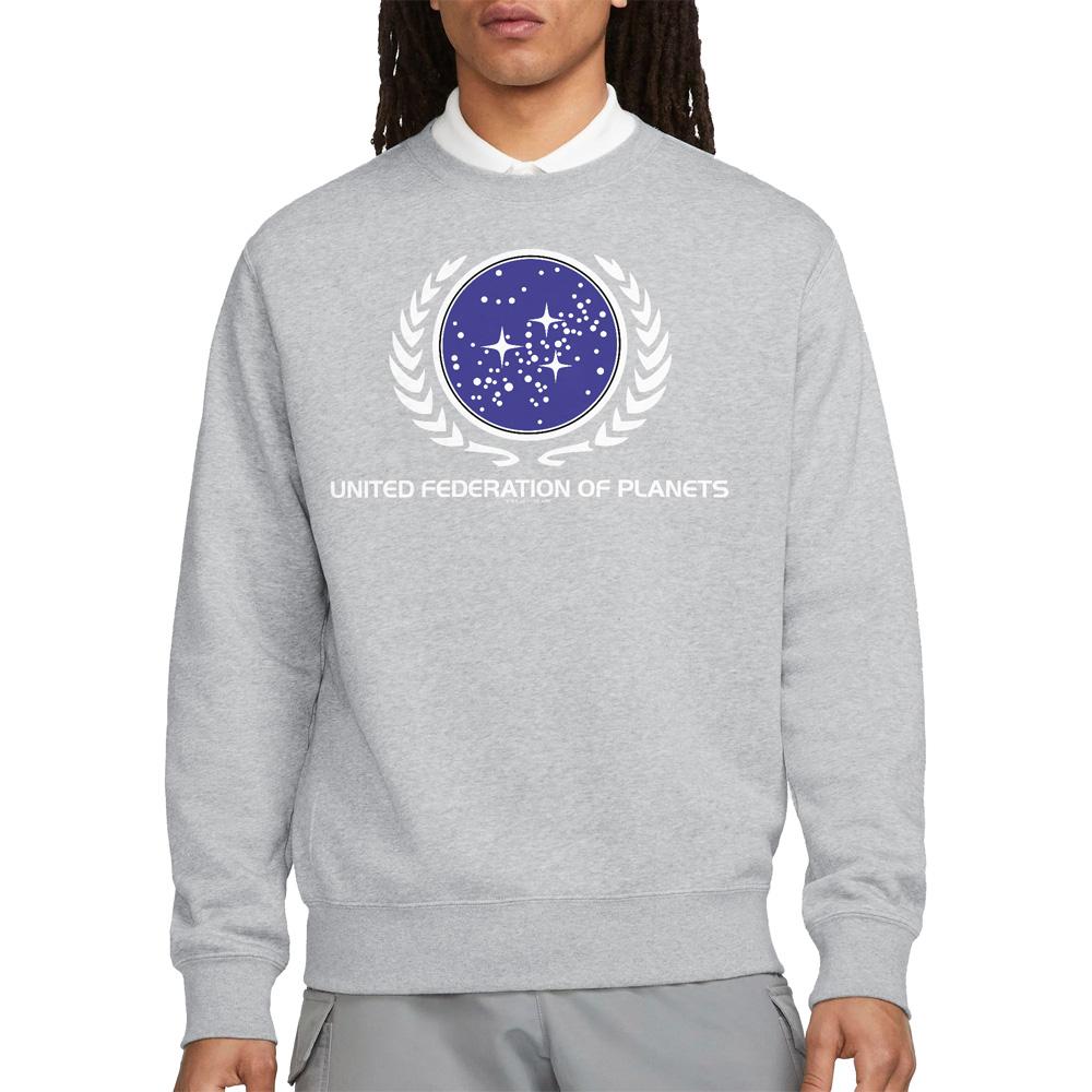 Star Trek Unisex Adult United Federation Logo Sweatshirt