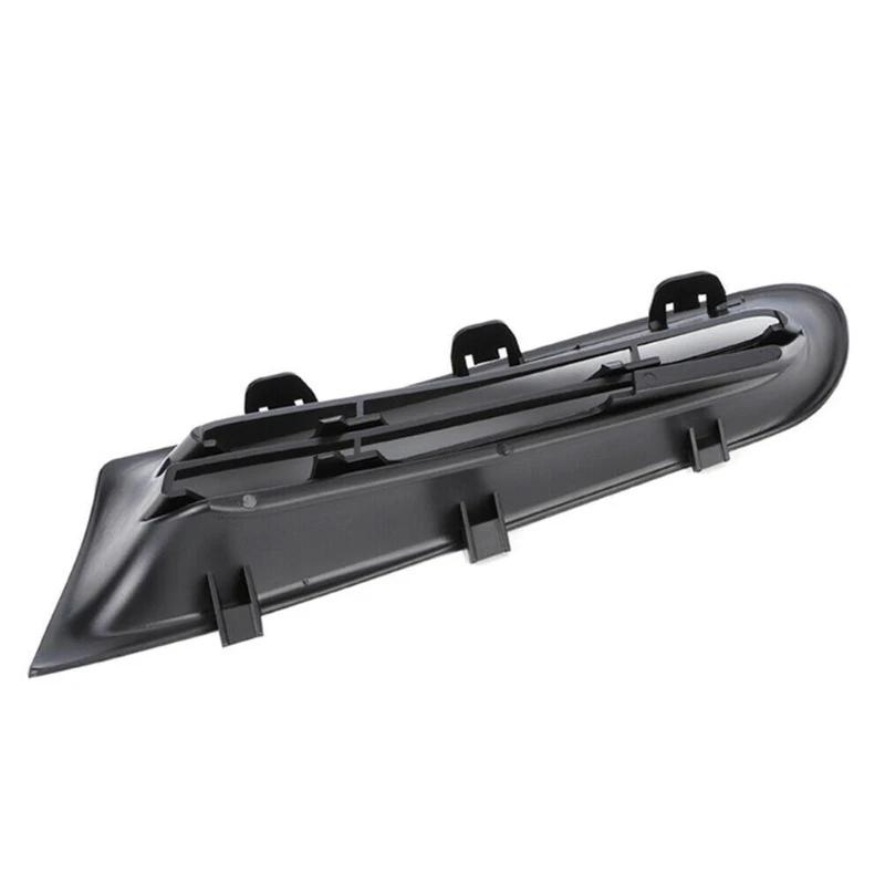 Решетка переднего бампера автомобиля для Renault Clio MK3 2005-2009 противотуманные фары открытая вентиляционная решетка впускной противотуманный фонарь крышка фары 7701208684
