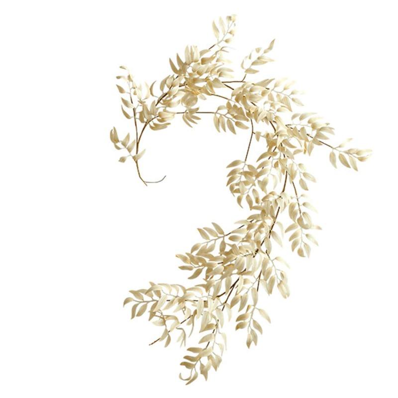 170 см искусственные листья ивы, лозы, шелковые поддельные висячие растения ивы, зеленая гирлянда, веревка для внутреннего декора свадебной вечеринки, украшения сада на открытом воздухе