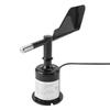 360 Degree Wind Direction Sensor Transmitter, ABS Wind Sensor Animometer Wind Direction Indicator Ideal for Outdoor Use Wind Measuring Supplies