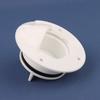 Universal White Boat Plug Screw Cap Mount Bung Stopper Marine Boat Drain Plug Screw Cap For Fish Wells Boat Freezers Yachts